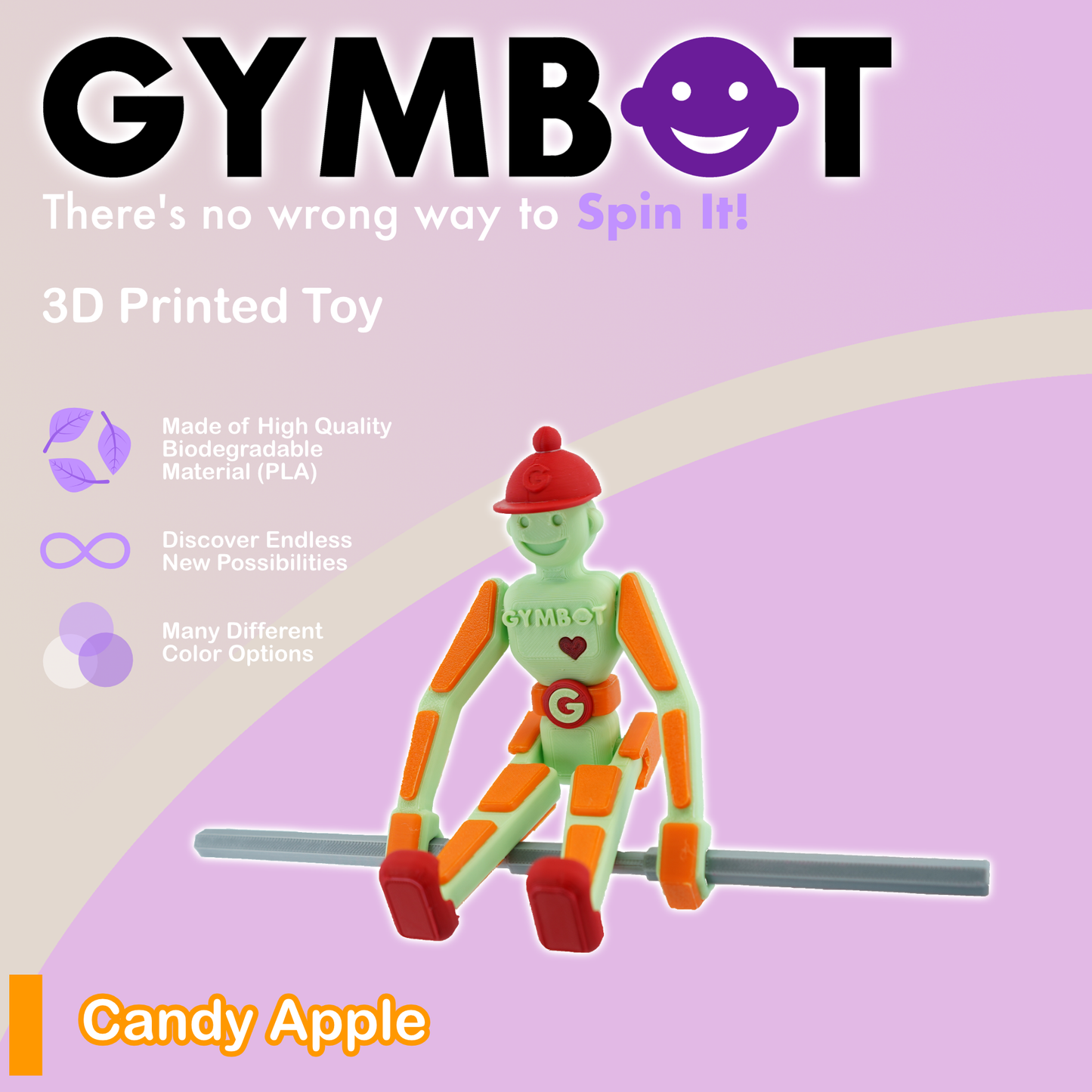 Gymbot - Candy Apple - Assembled