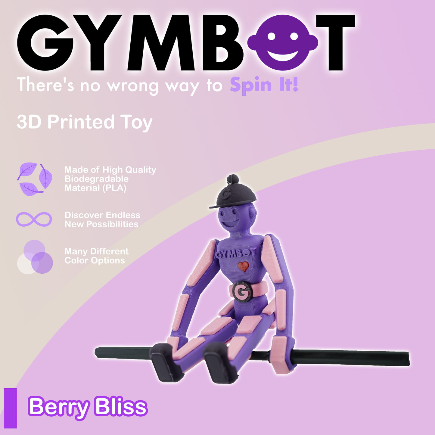 Gymbot - Berry Bliss - Assembled