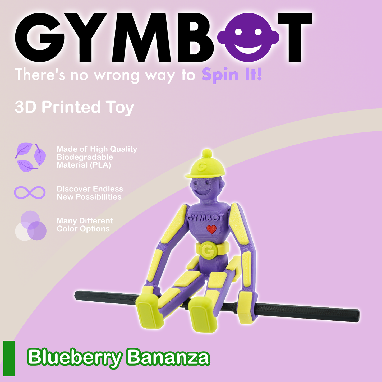 Gymbot - Blueberry Bananza - Assembled
