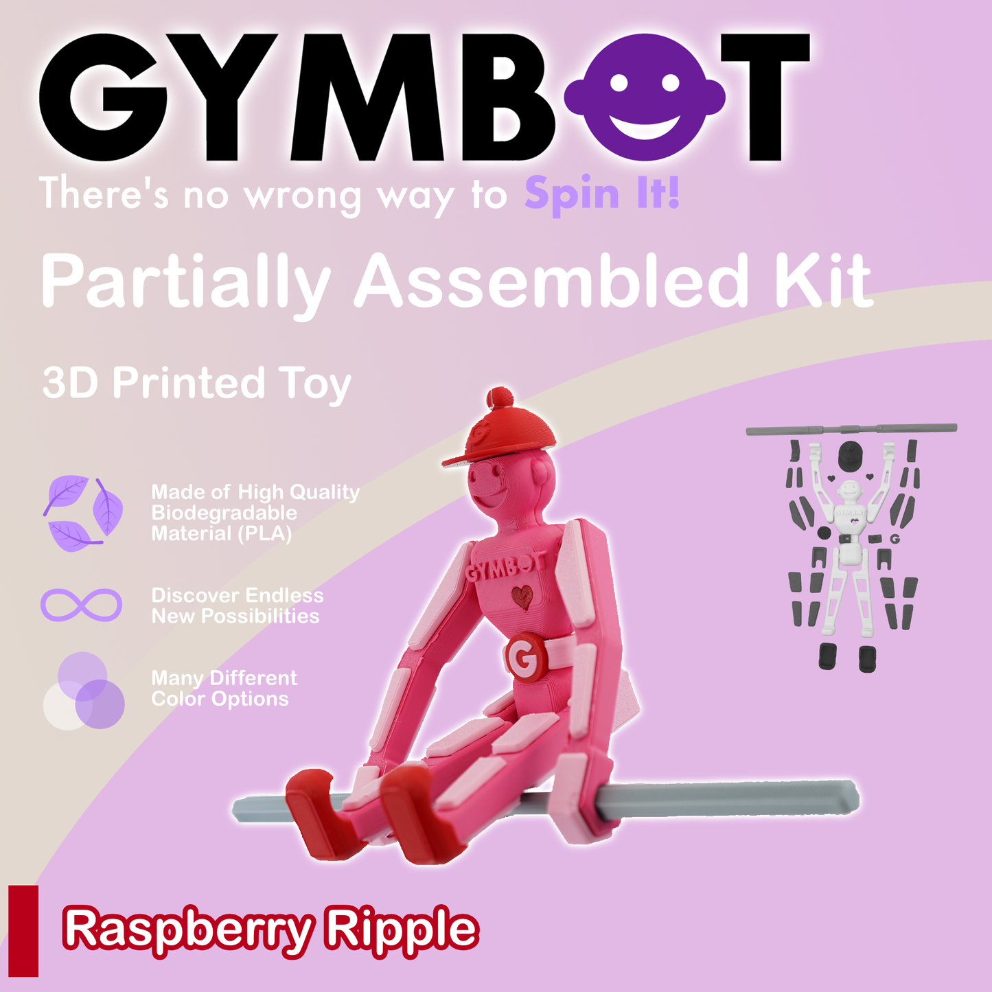 Gymbot - Raspberry Ripple - Partially Assembled Kit