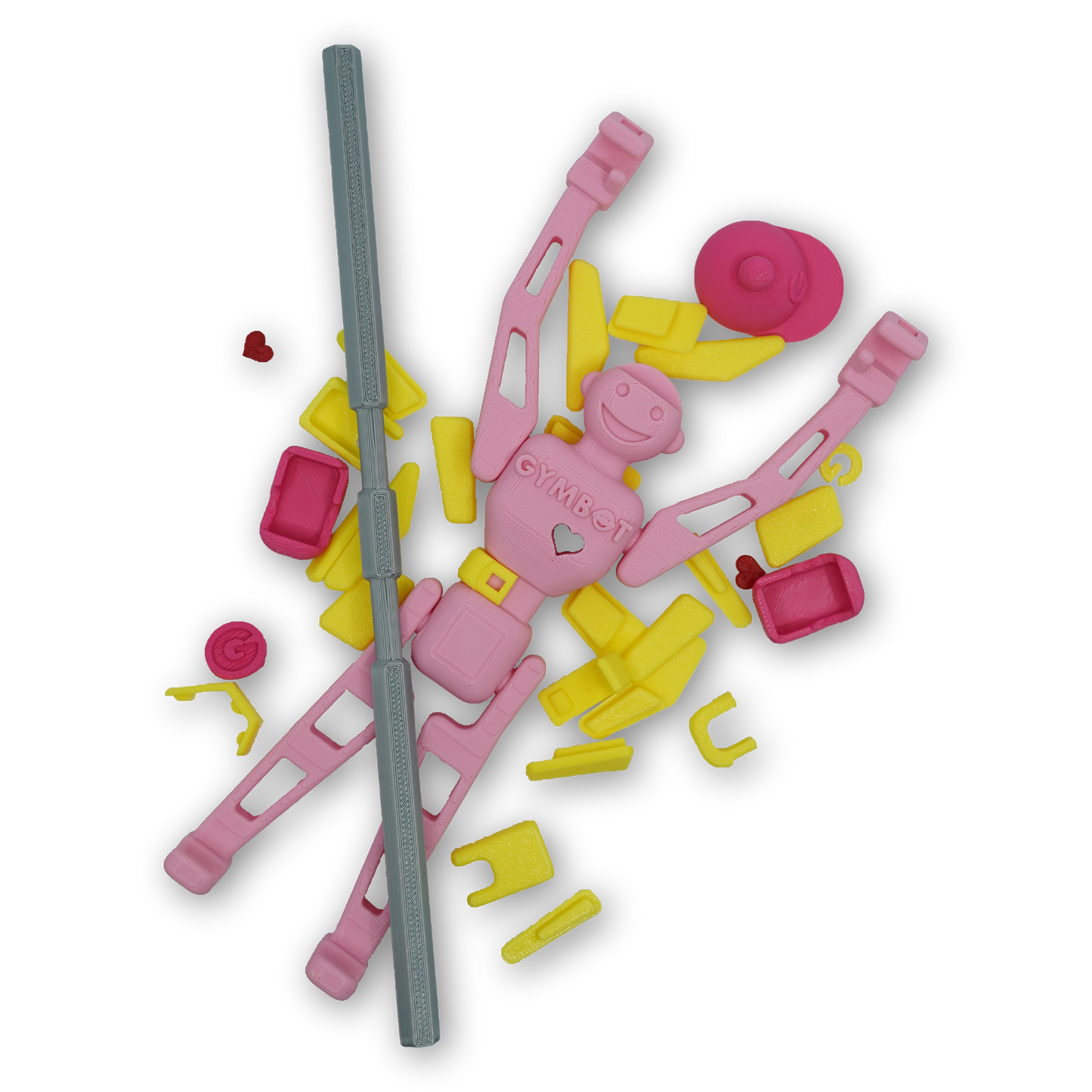 Gymbot - Bubblegum Swirl - Partially Assembled Kit